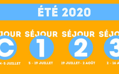 Séjours d’été 2020