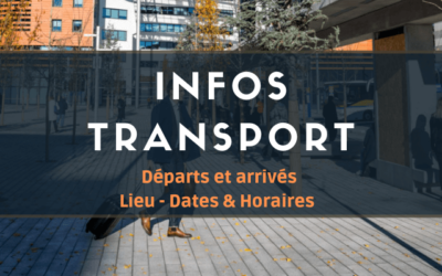 Informations sur le transport – ÉTÉ 2024